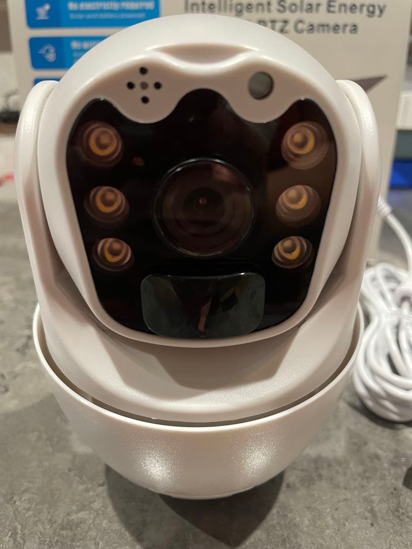 防犯カメラ4G simカード版wifi不要　Alert PTZ Camera美品