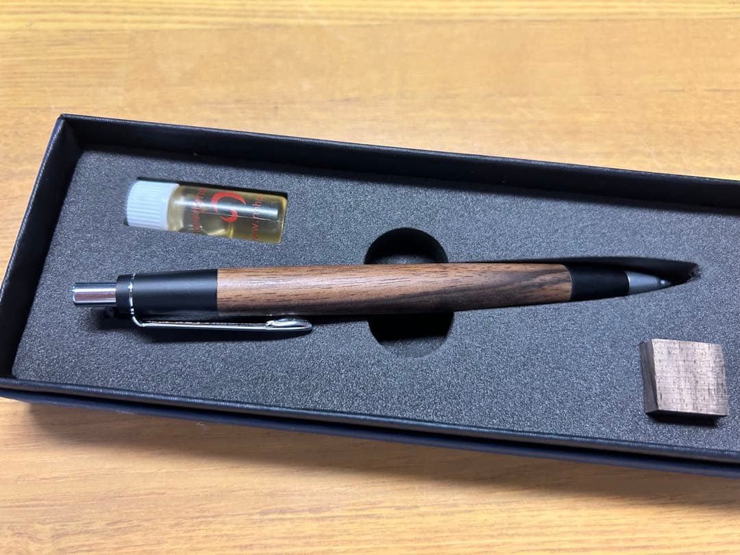 野原工芸 旧型 黒柿 シャープペンシル