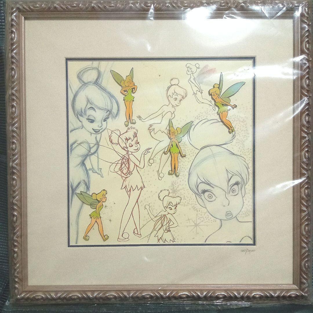 【激熱】ティンカーベル　フレームピンセット　（framed pin set）