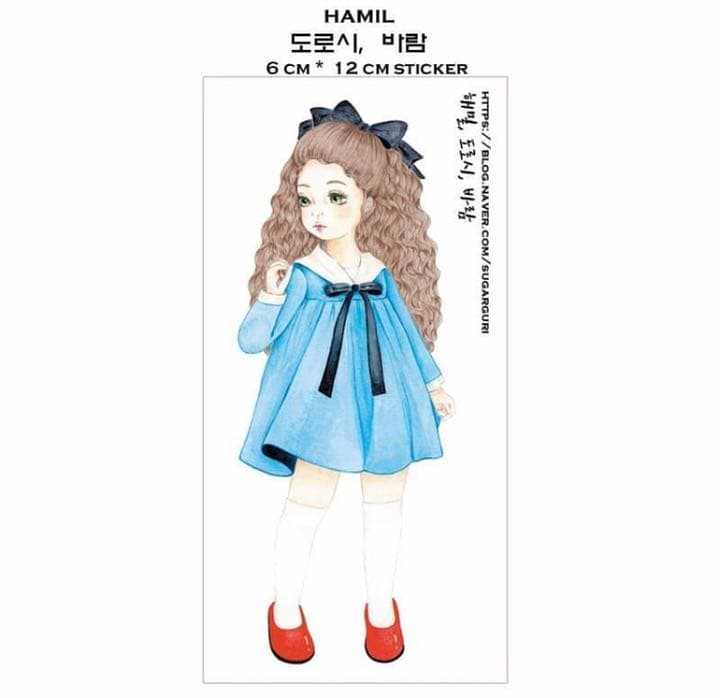 No.13【送料別】hamil ハミル ステッカー 6枚セット