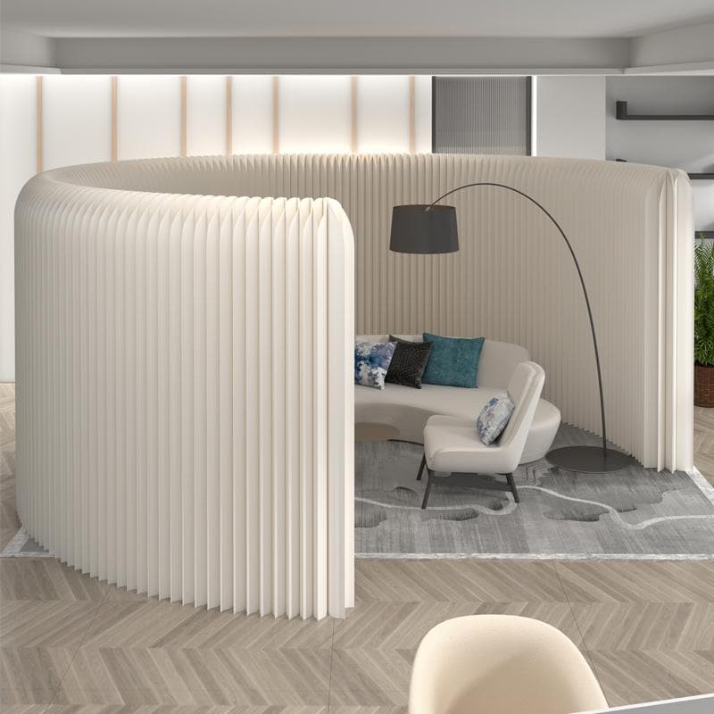 パーテーション間仕切り折り畳み式高さ1.8ｍ長さ1-2ｍ組立不要ついたて目隠し