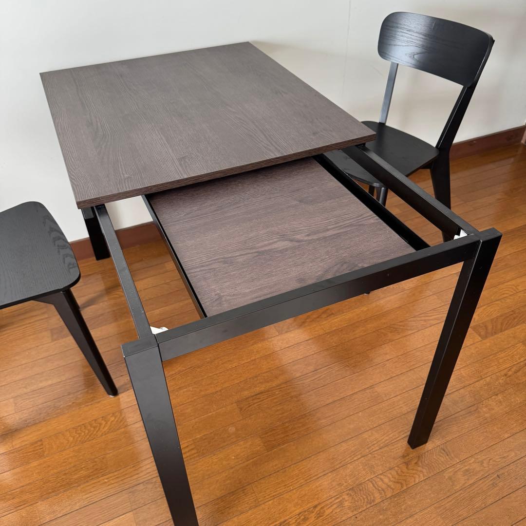 IKEA VANGSTA ヴァングスタ伸長式テーブル LISABO リーサボー