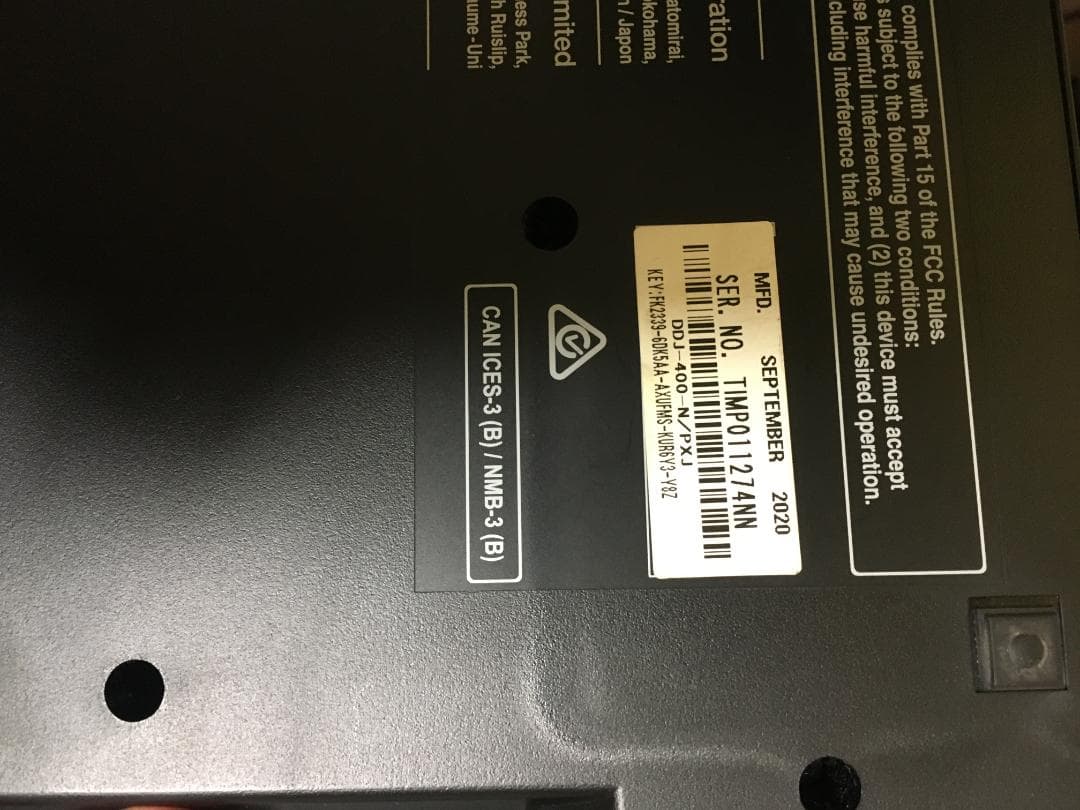 N*o様 Pioneer DJ DDJ-400-N DJコントローラー