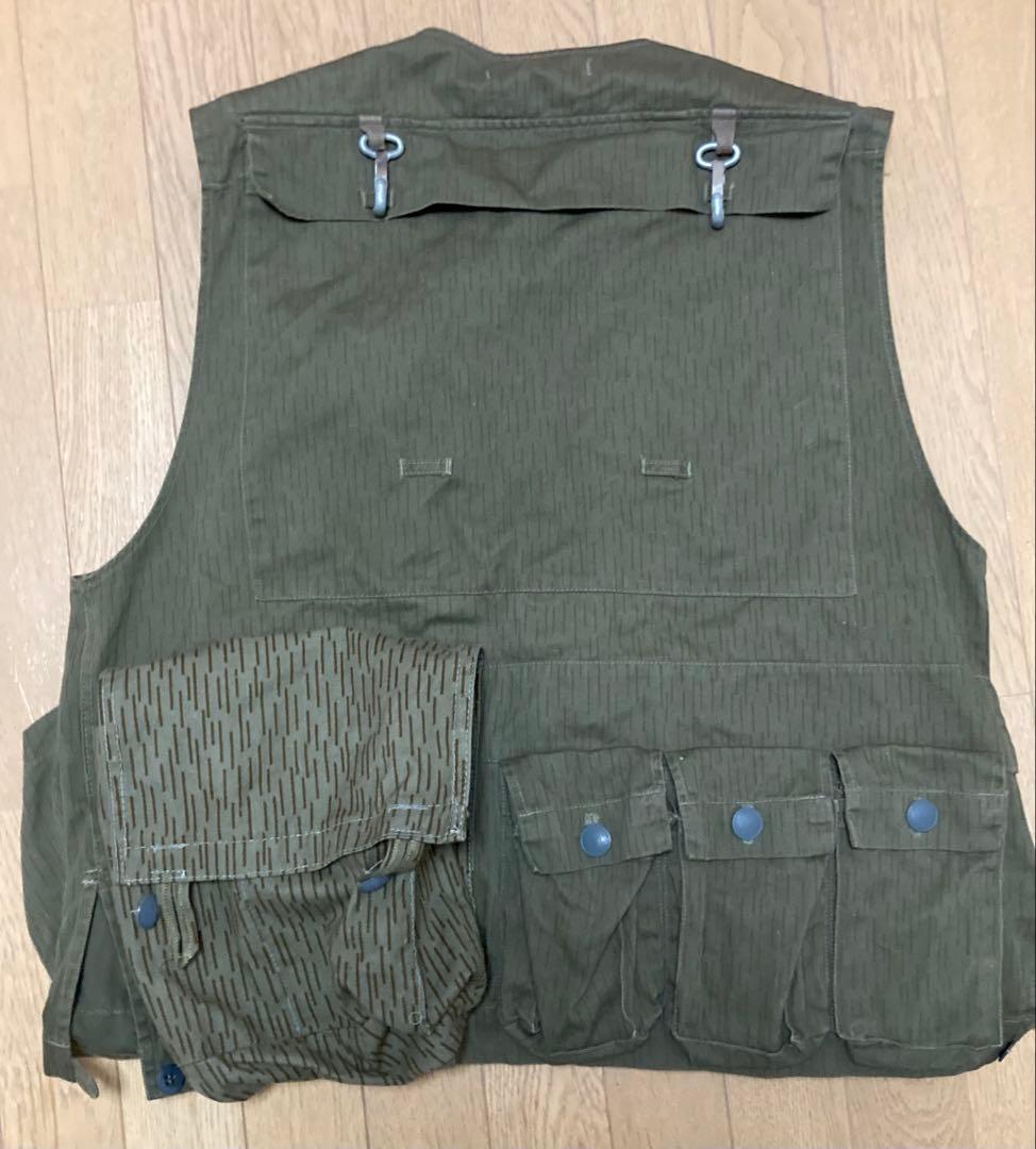 東ドイツ軍　NVA 空挺ベスト　レインドロップ　東独 DDR