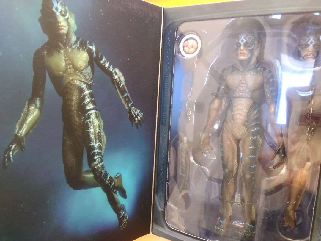 ●シェイプ・オブ・ウォーター NECA ネカ 半魚人 フィギュア ギレルモ