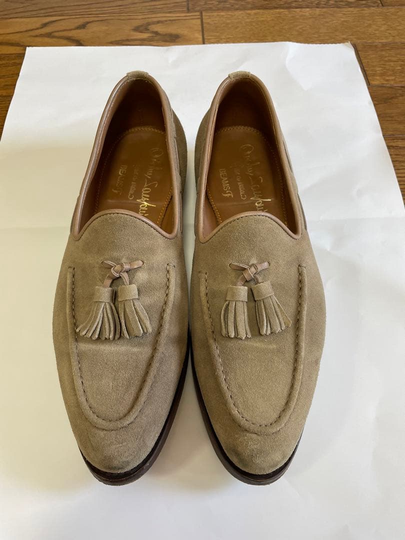 サントーニ×ビームス　タッセルローファー　5.5