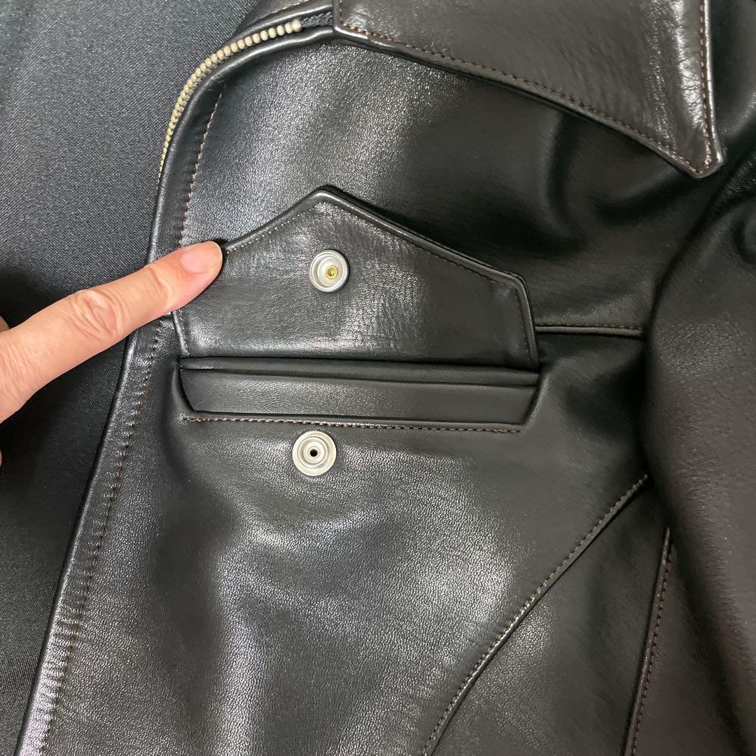 【最終価格】Y'2 LEATHER レザージャケット ホース 馬革