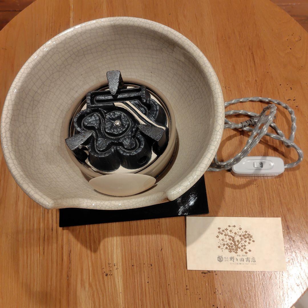 風炉　白さつま（紅鉢型）　野々田商店