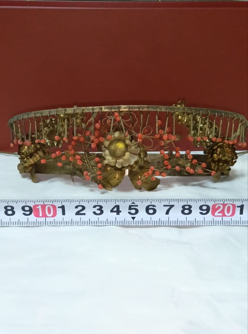 アンティーク　銀びら　かんざし　色々とかんざし入れ　日本髪　珊瑚