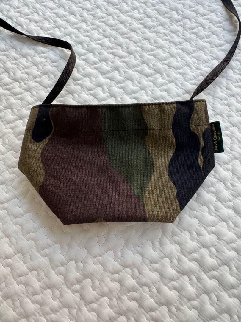 エルベシャプリエ　ポシェットxs 迷彩柄　ミニ
