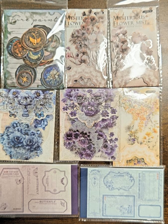 【まる】お裾分けファイル＆大量海外紙物素材Ⅰ＆Ⅱ