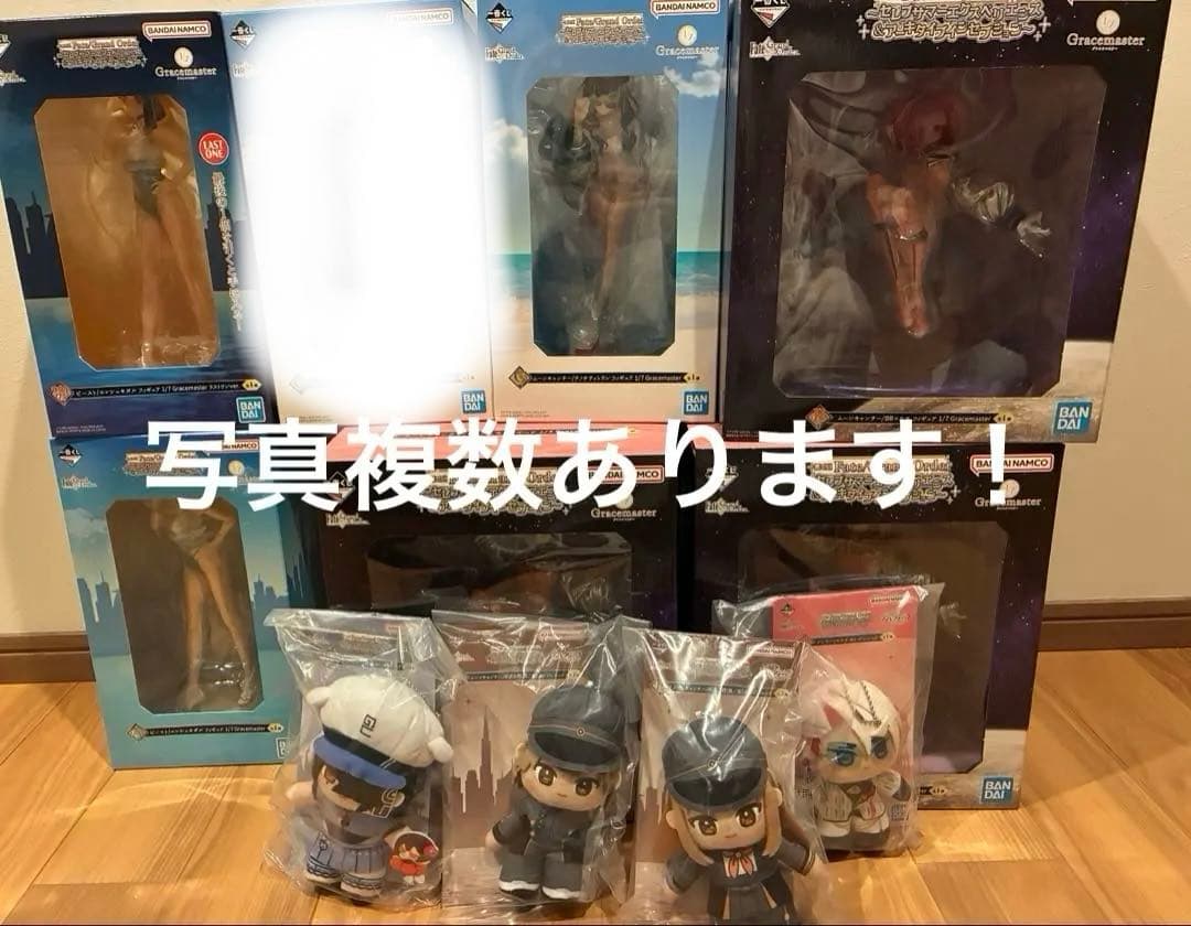 一番くじ　FGO A賞 B賞 C賞 ラストワン賞　ラバコレ1種以外コンプセット