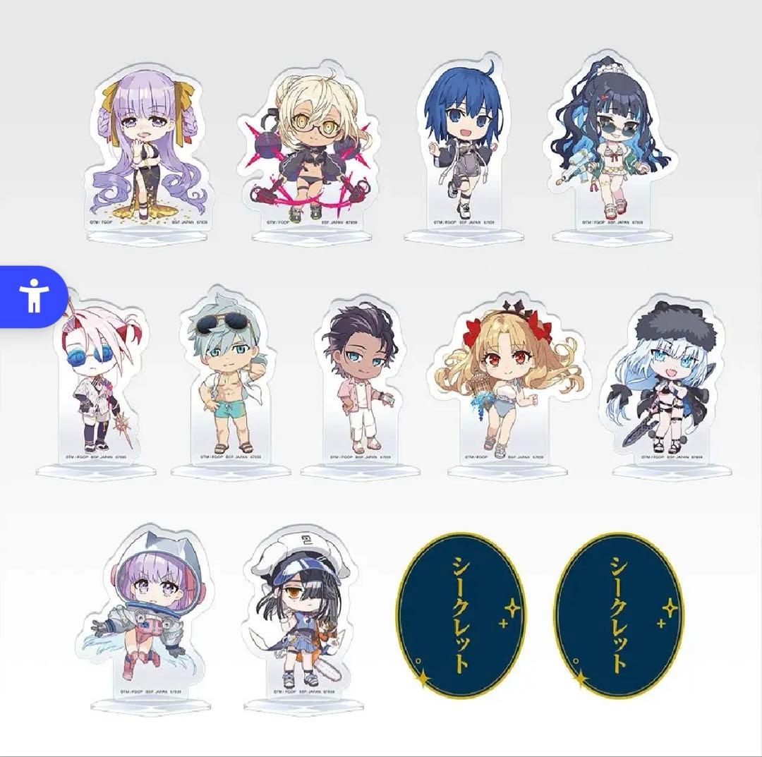 一番くじ　FGO A賞 B賞 C賞 ラストワン賞　ラバコレ1種以外コンプセット