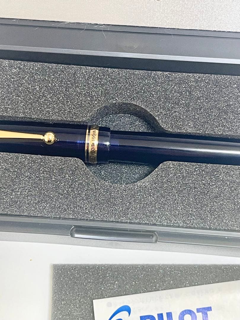 非売品 PILOT 100周年記念 万年筆 未使用カートリッジ付き