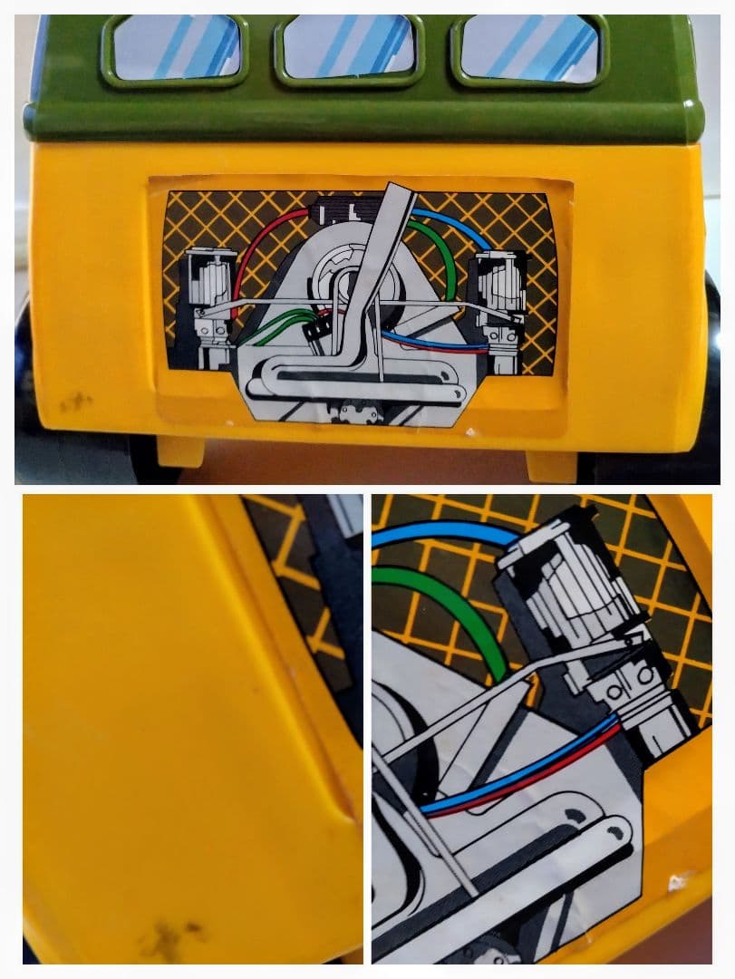 破損、欠品状態❌❌❌❌　ミュータントタートルズ　タートルワゴン・フィギュア