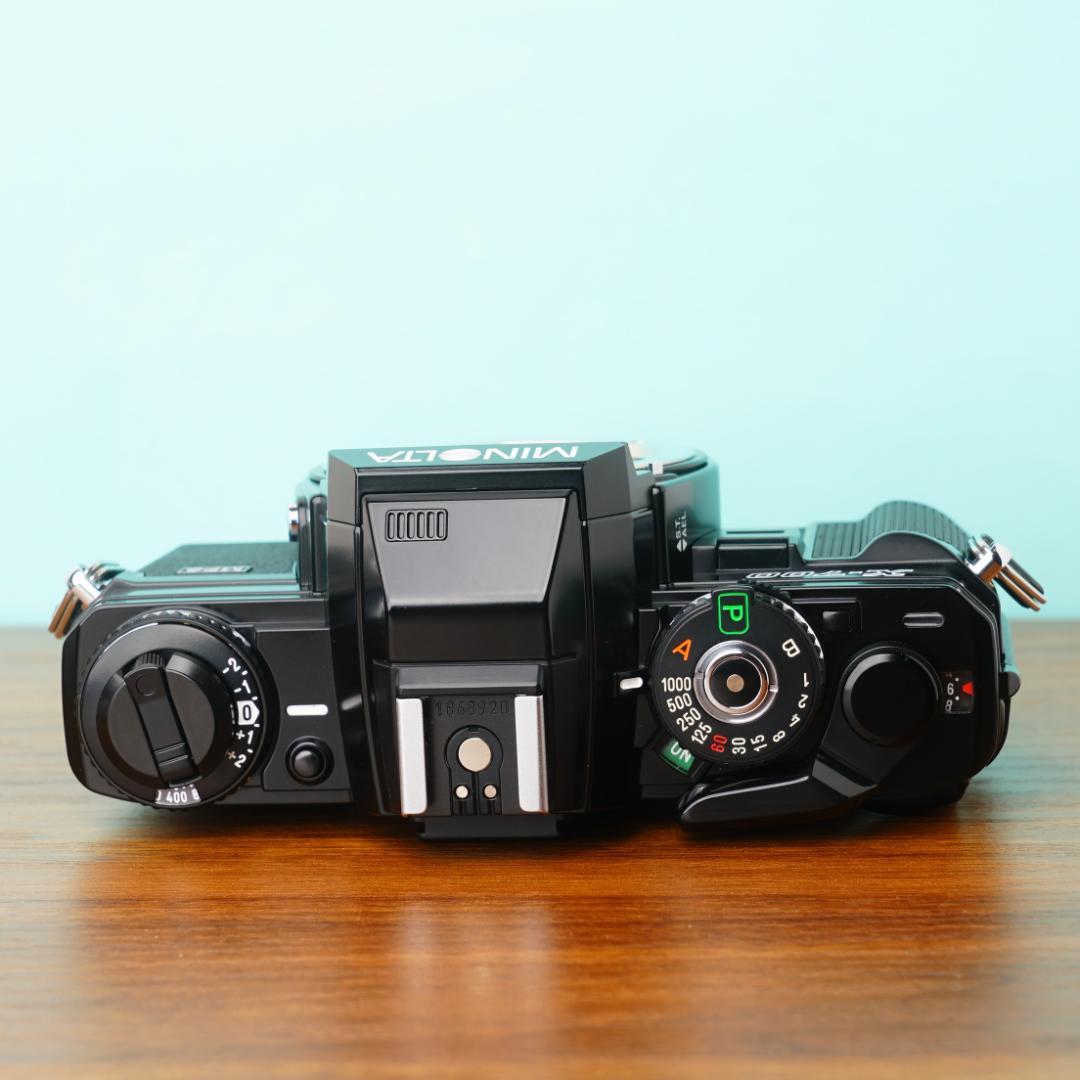 [美品] 完動品◎ミノルタ New X-700 ボディ フィルムカメラ #371