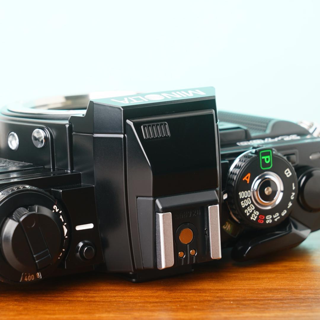 [美品] 完動品◎ミノルタ New X-700 ボディ フィルムカメラ #371