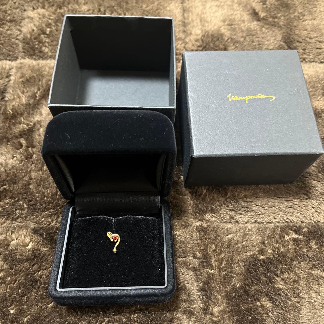 HYDE LILITH PIERCE K18GD ガーネット