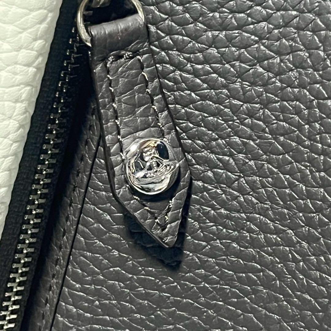 ヴィヴィアンウエストウッド ダブルフラップ 三つ折 二つ折 財布 レザー 本革