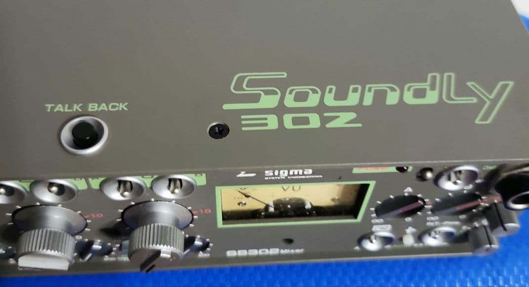 シグマSS-302 ポータブル3Chミキサー　映像制作向け【美品】