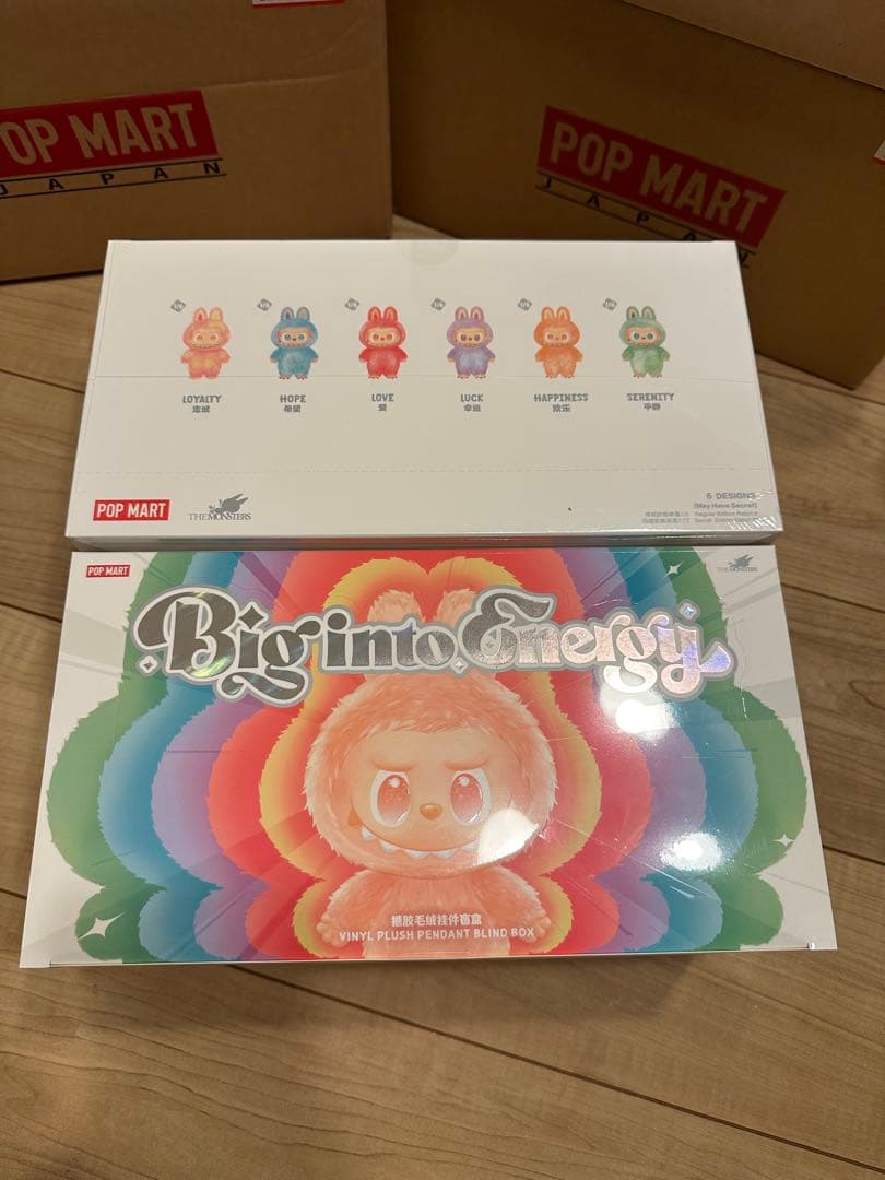 正規品 未開封　Labubu Big into Energy アソート3箱