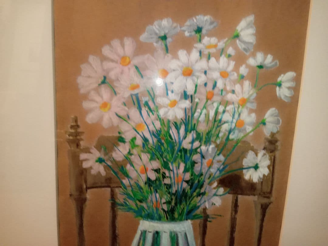 田中秀頴　秋桜子　パステル画