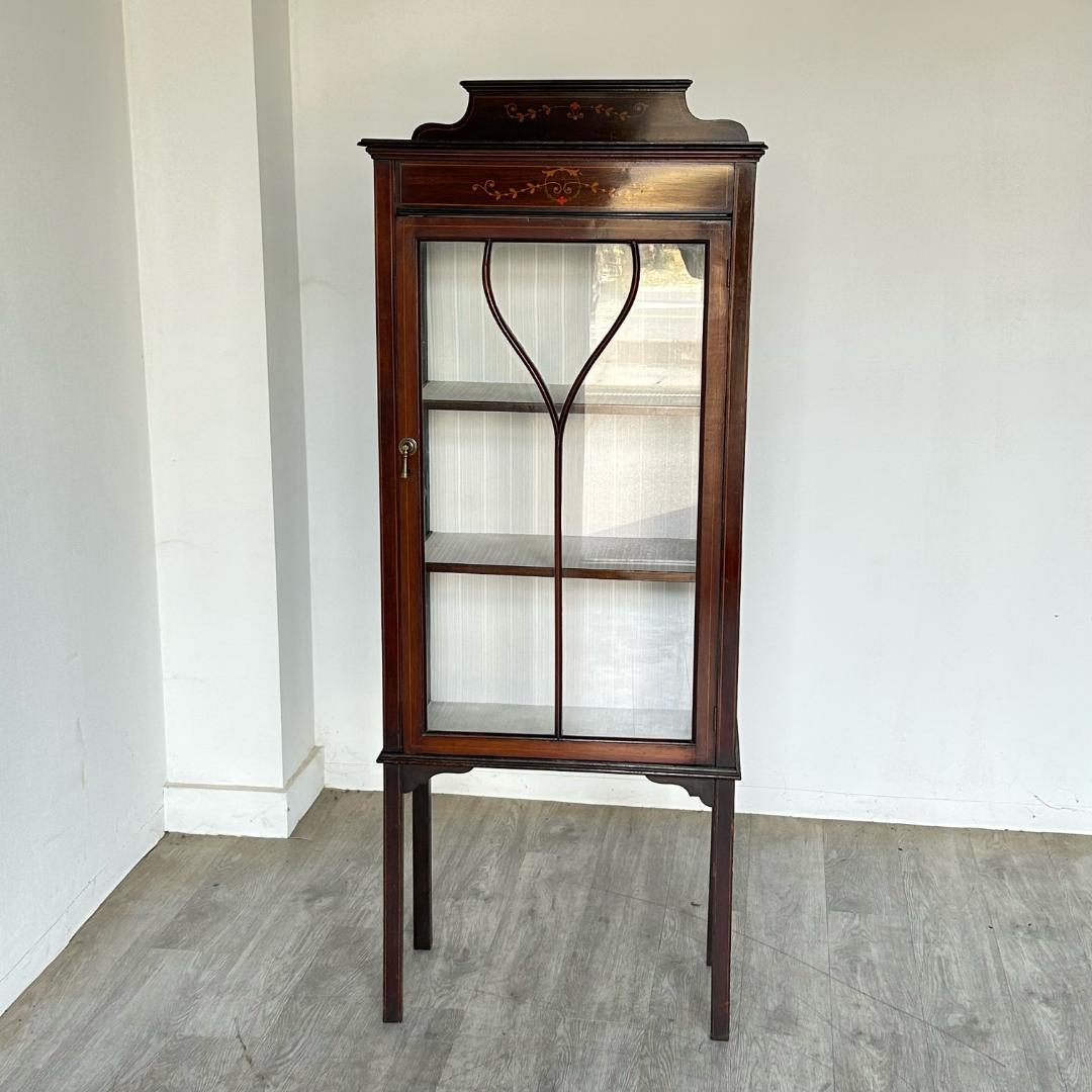 イギリス アンティーク　家具 ディスプレイ キャビネット　1930年頃 505A