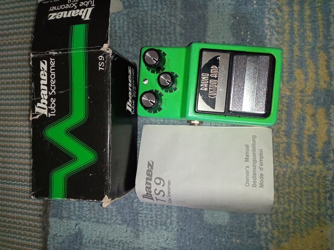 ギター BRUNO CUSTOM AMP TS9 MOD TUBE SCREAMER