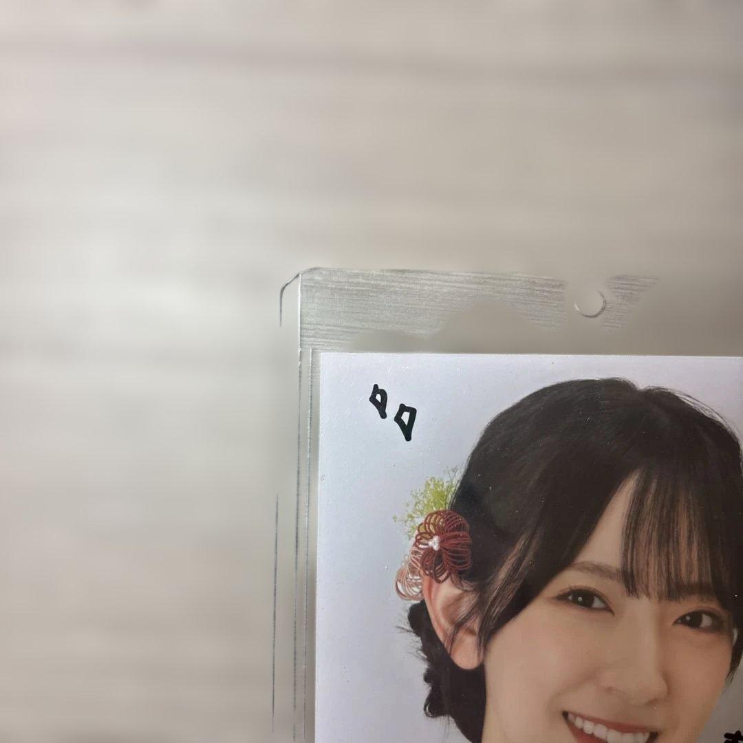 【美品】日向坂46 金村美玖　直筆サイン　生写真　2024年　浴衣ヨリ