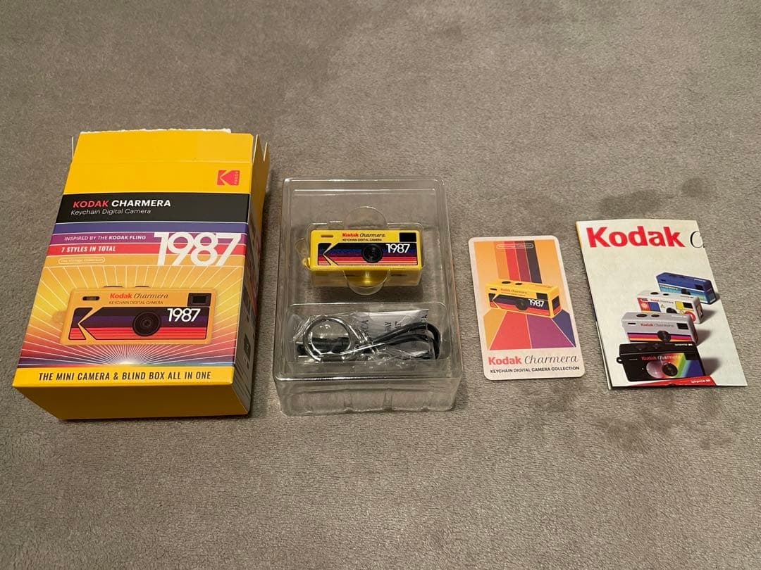 新品 未使用 Kodak Charmera 1987 イエロー 即発送
