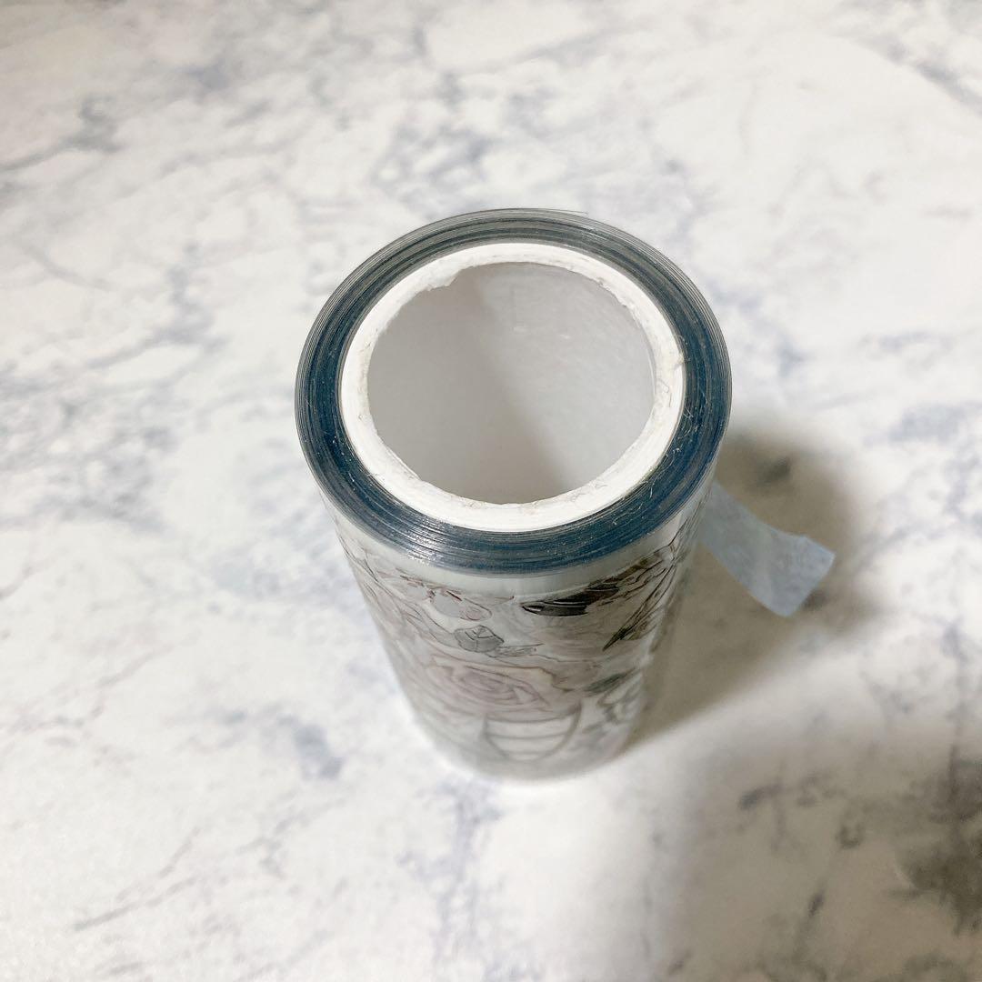 【芯なし中古】装飾 ハート 鍵 海外マステ petテープ