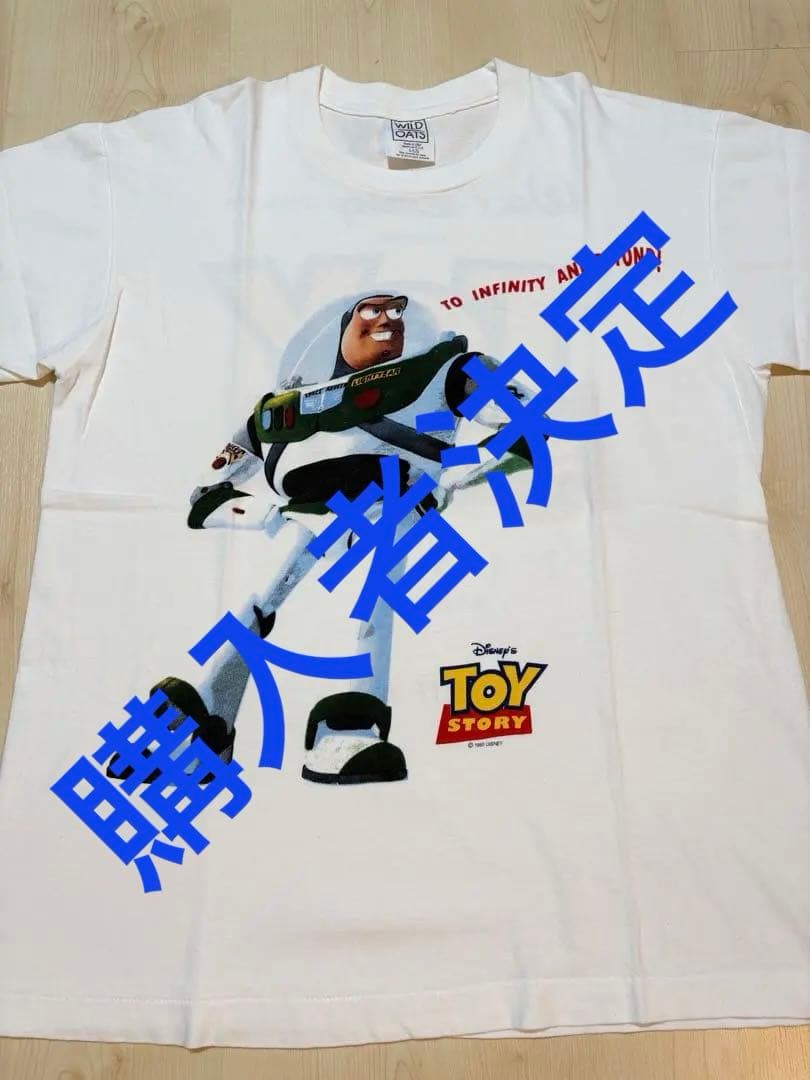 ユ　90s TOYSTORY バズ・ライトイヤー Tシャツ USA製