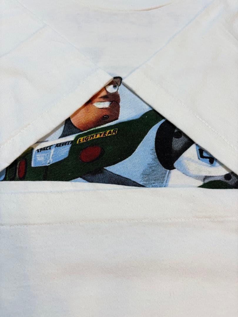 ユ　90s TOYSTORY バズ・ライトイヤー Tシャツ USA製