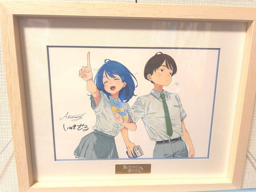 負けヒロインが多すぎる！　このラノ記念 複製原画A A5サイズ