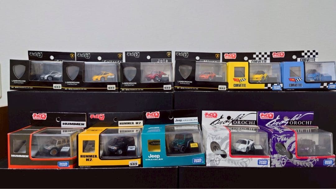 チョロQ ランボルギーニ　コルベット　jeep ハマー　11個セット　未開封