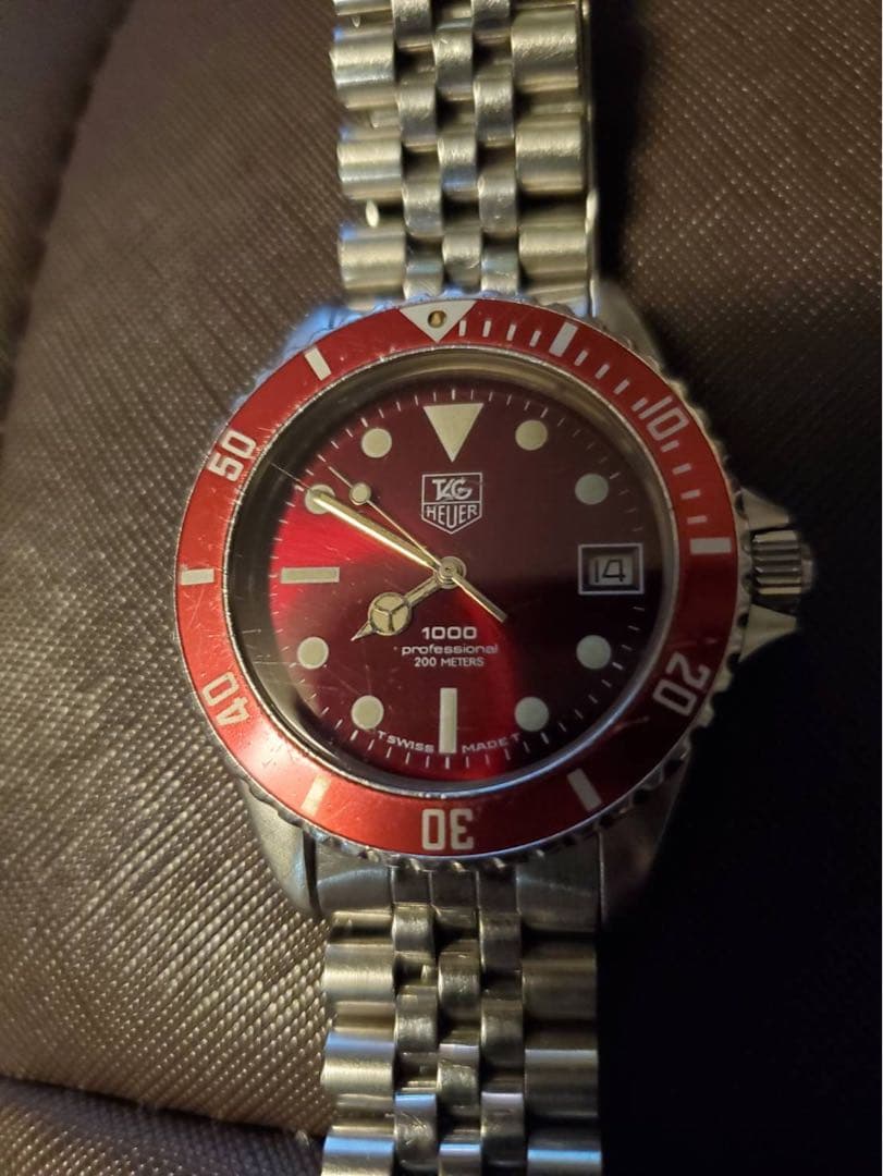 ポロリン　タグホイヤー 1000 ジャンク