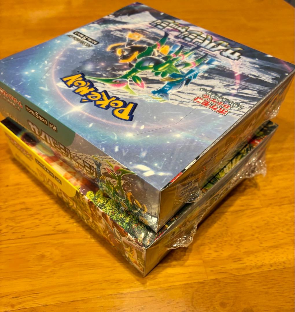 [新品未開封]ワイルドフォース&サイバージャッジ各1BOX シュリンク付き