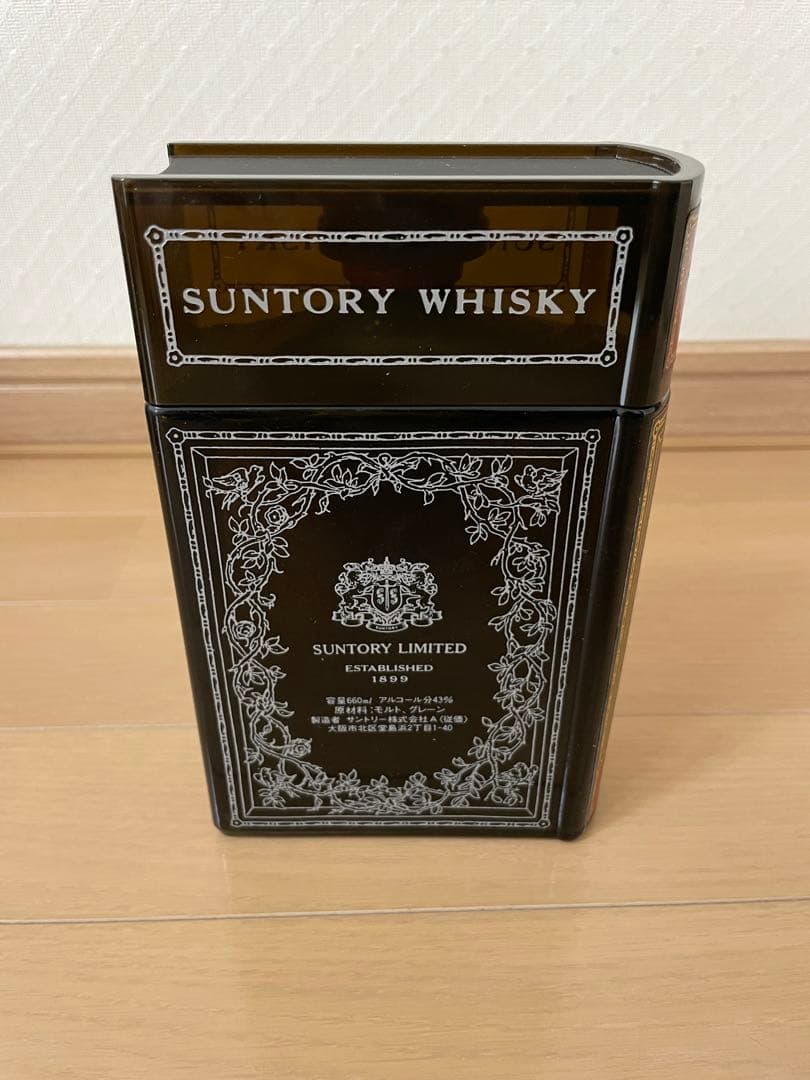 【くりちゃん】サントリーオールドウイスキー　樽型　ブック型　3本セット