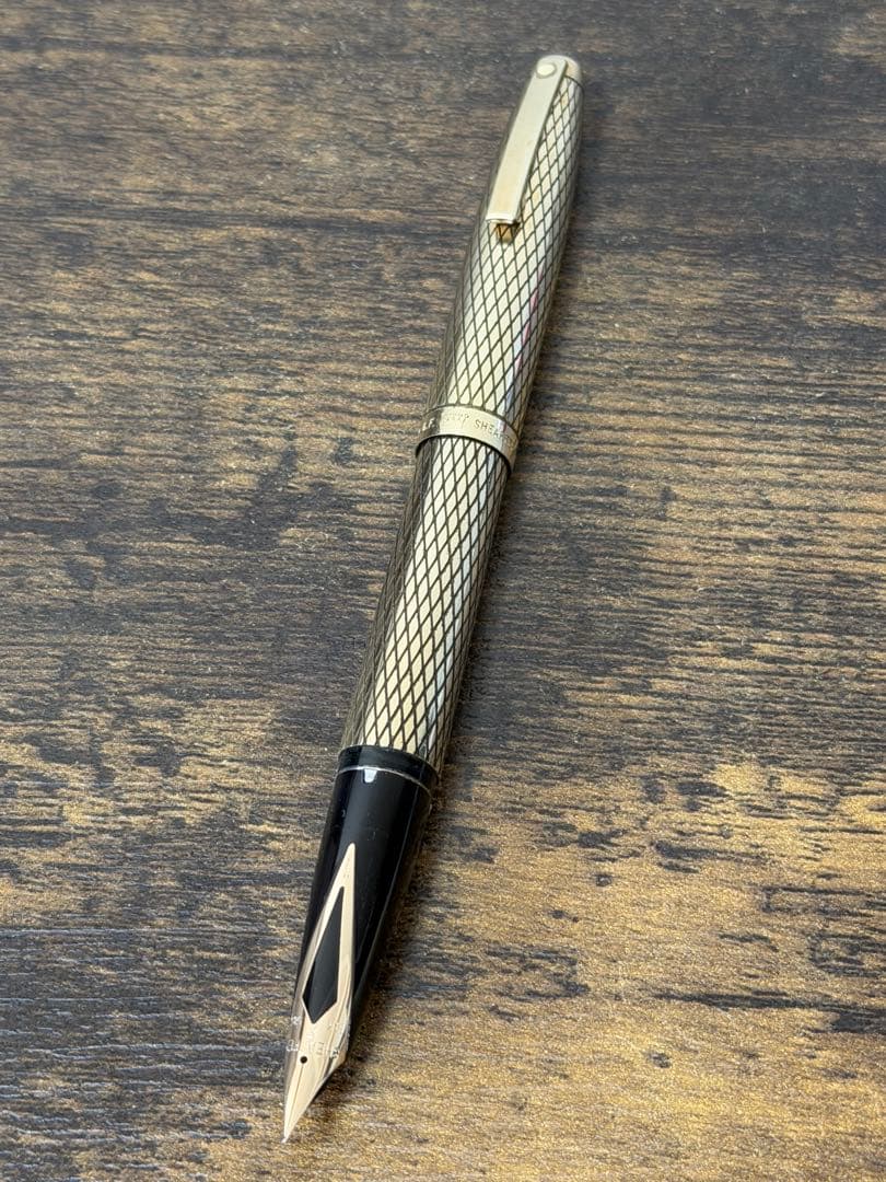 筆記確認&洗浄済　14金張　シェーファー インペリアル 万年筆 14金ゴールド