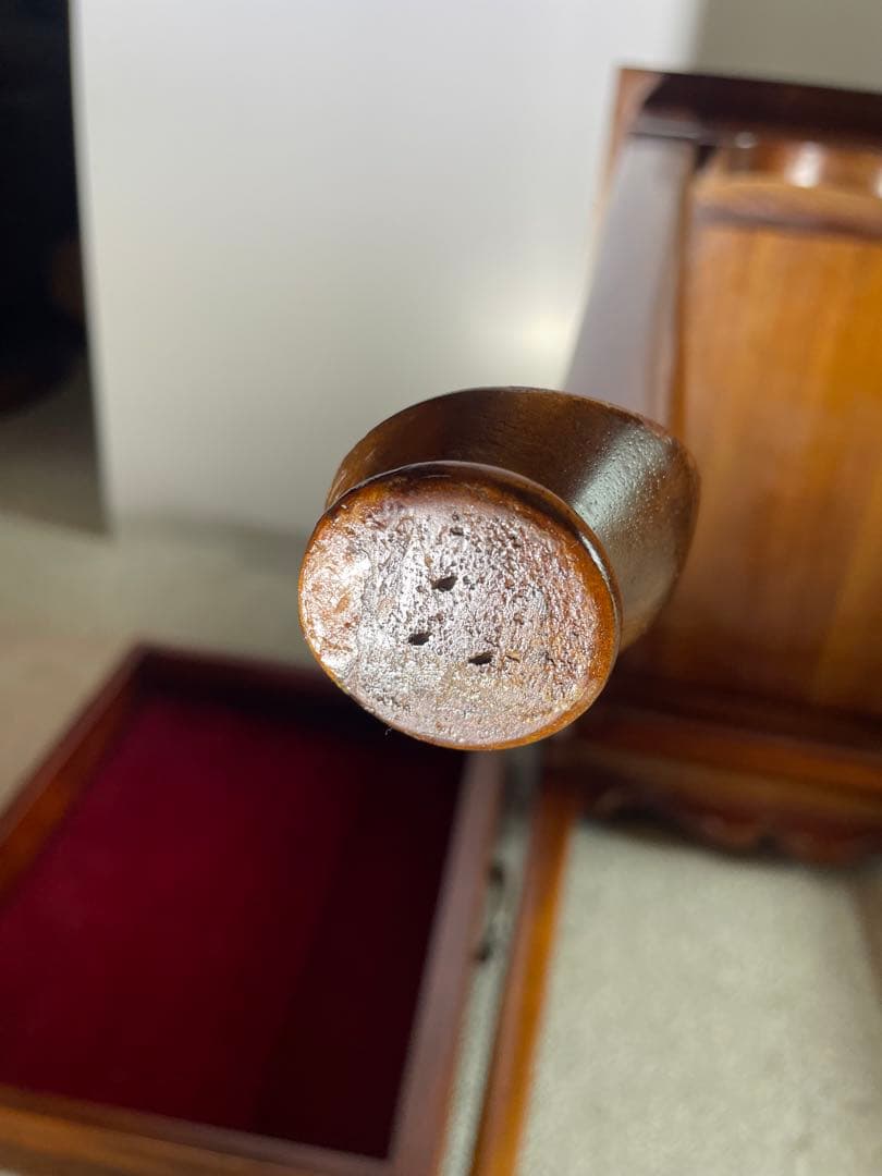 アンティーク風 サイドテーブル 木製 象嵌調 猫脚 クラシック ヨーロピアン家具