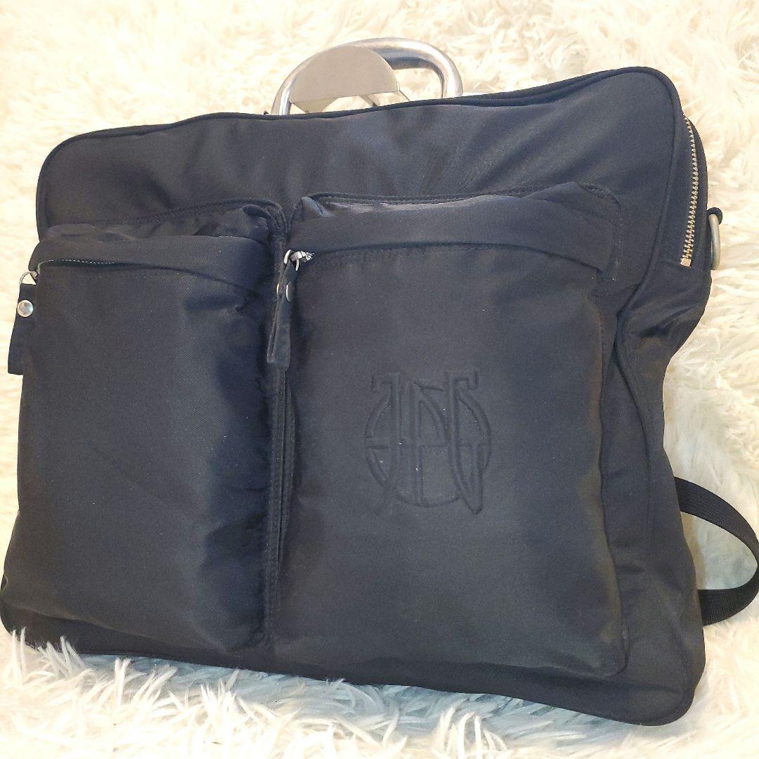 ⭐極美品⭐ジャンポール・ゴルチエ メタルハンドル 3way ビジネスバッグ 黒
