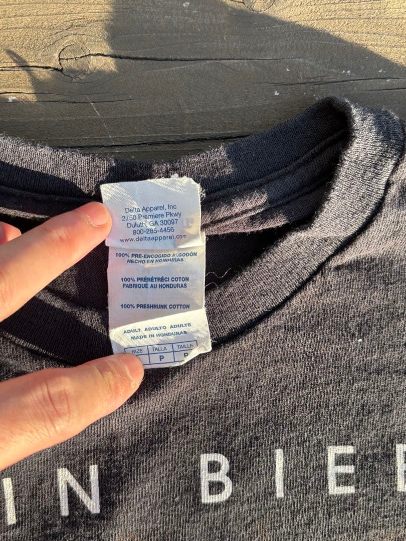 Justin Bieber Believe Tour Tシャツ