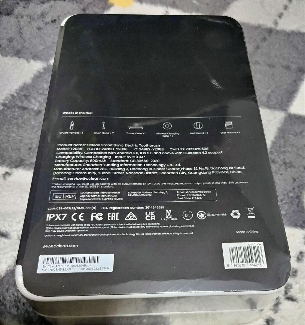 oclean X Pro Elite 電動歯ブラシ 本体