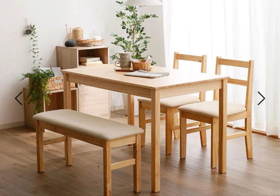 【10/29までの出品】LOWYA ダイニングセット　NEWナディア