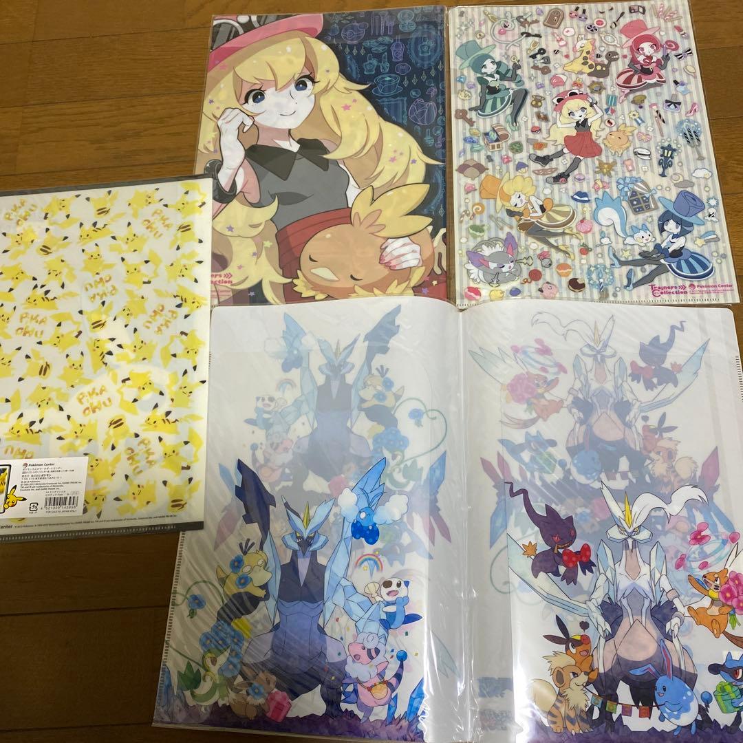 【新品未開封】ポケモンクリアファイル　おしゃれ可愛いセット