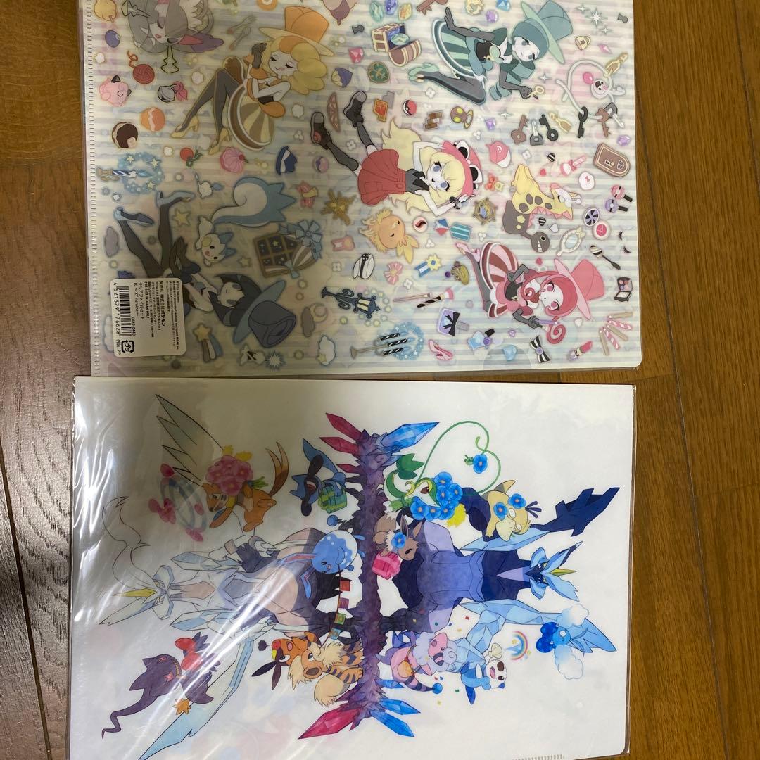 【新品未開封】ポケモンクリアファイル　おしゃれ可愛いセット