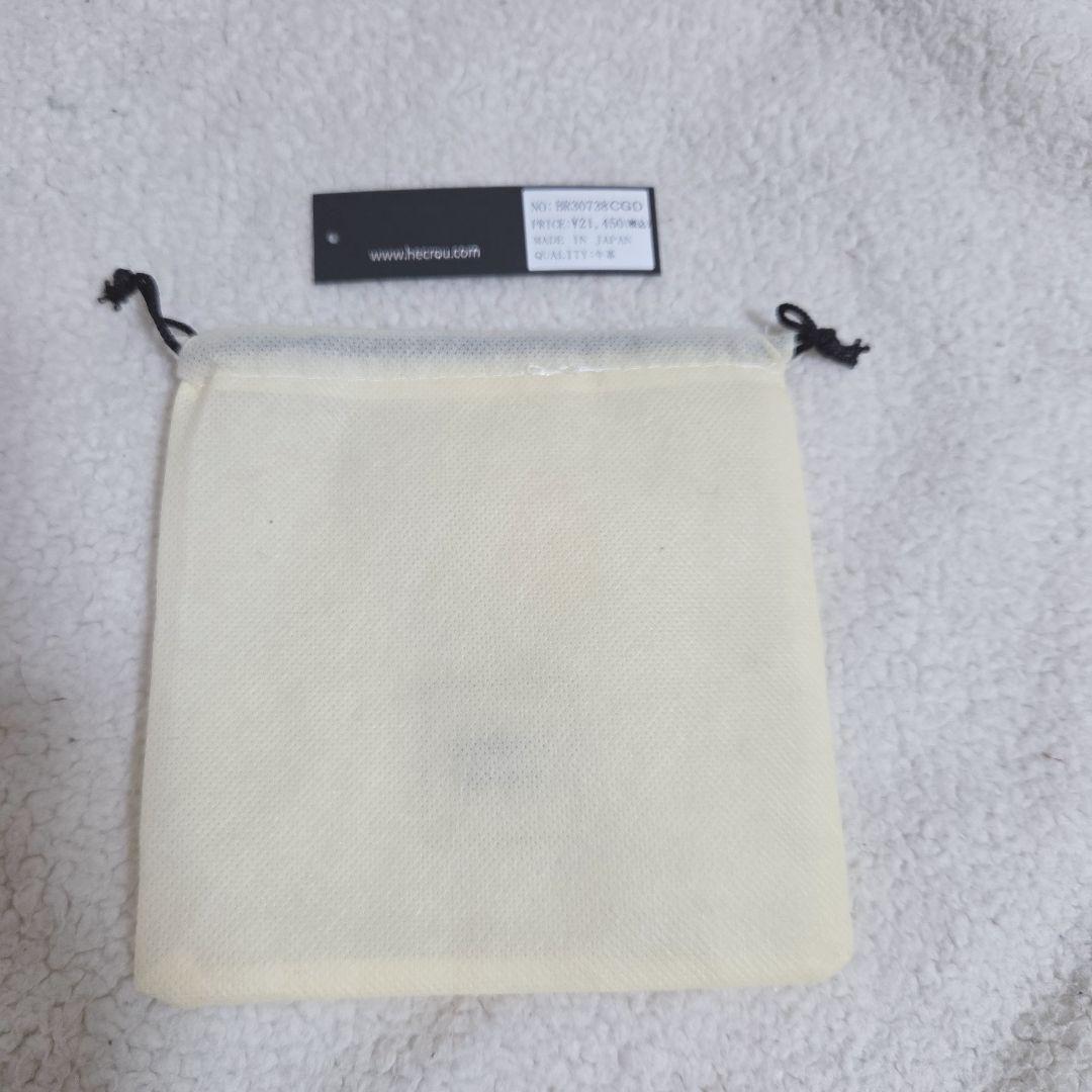 アンメートルキャレ 三つ折り財布 星モチーフ　 シャンパンゴールド