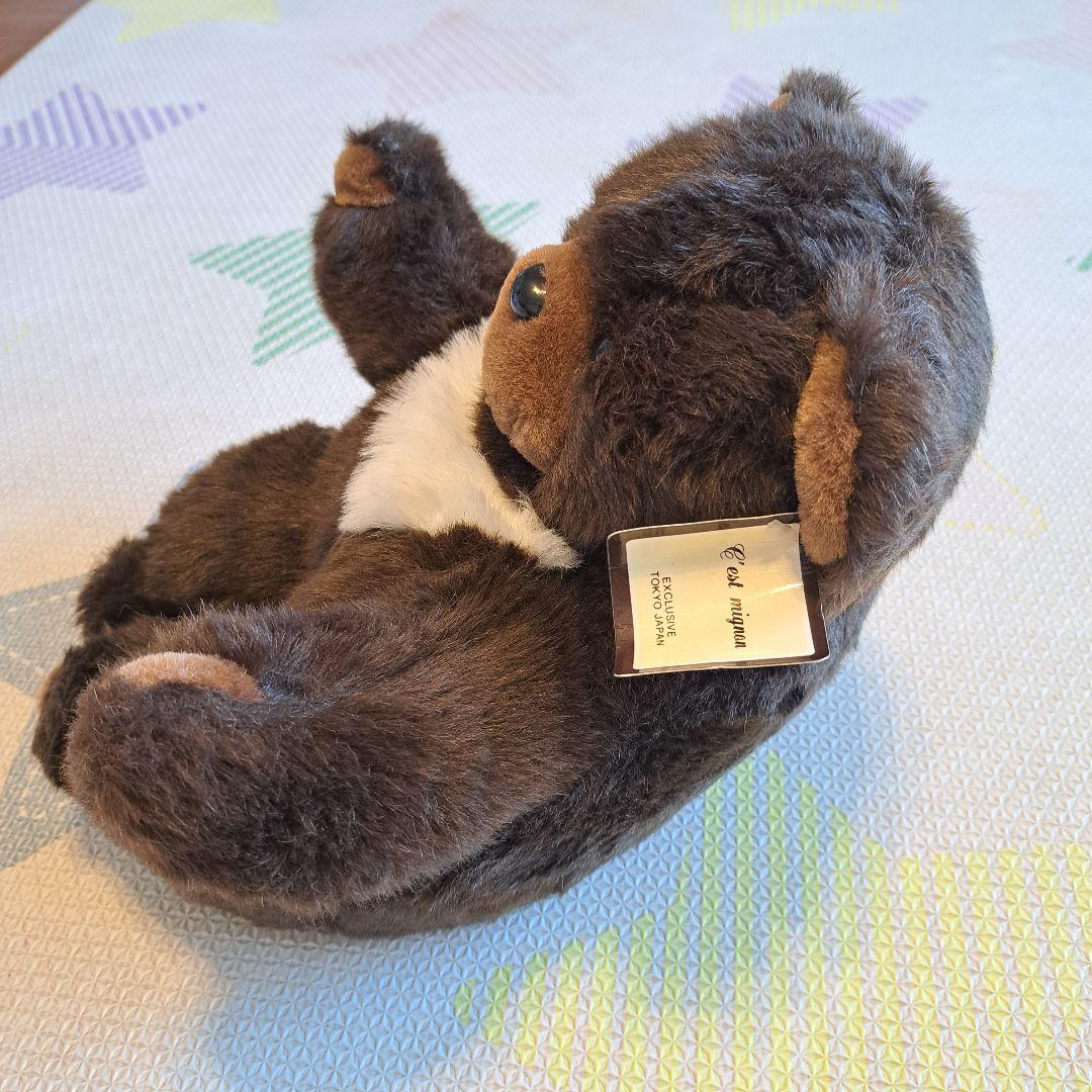 c' est mignon 茶色　ぬいぐるみ セミニョン　ツキノワグマ　くま