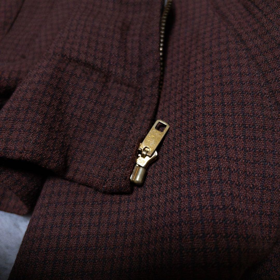 T*e様 40s~50s airman ギャバジャン ウール レーヨン 表記サイ