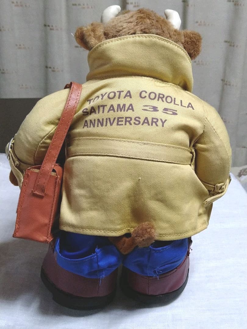トヨタカローラ埼玉 35周年 もぅ太郎　ぬいぐるみ　牛　DOGMA　非売品　車